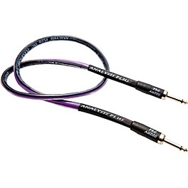 Analysis Plus Clear Oval Speaker Cable with 1/4" Straight to Straight