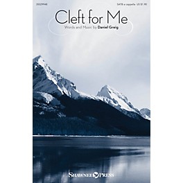 Shawnee Press Cleft for Me SATB a cappella composed by Daniel Greig