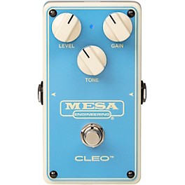 Open Box MESA/Boogie Cleo Overdrive Effects Pedal Level 1 Blue
