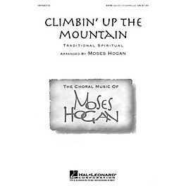 Hal Leonard Climbin' Up the Mountain SATB DV A Cappella arranged by Moses Hogan