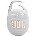 JBL Clip 5 Portable Speaker With Bluetooth, Built-in Battery, Waterproof and Dustproof Feature White