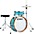 TAMA Club-JAM Mini 2-Piece Shell Pack With 18" Bass Drum Aqua Blue