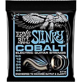Ernie Ball Cobalt Primo Slinky Electric Guitar Strings 9.5-44 Gauge