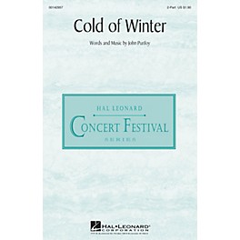 Hal Leonard Cold of Winter 2-Part composed by John Purifoy