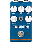 Collective Triumph Overdrive Effects Pedal Blue