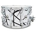 DW Collector's SSC Maple Finish Ply Snare Drum - 14 x 8 in. White Glass Contrail