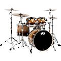 DW Collector's Series 4-Piece Shell Pack Burnt Toast Fade Chrome Hardware