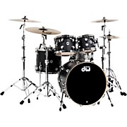 Collector's Series 4-Piece Shell Pack Ebony Chrome Hardware