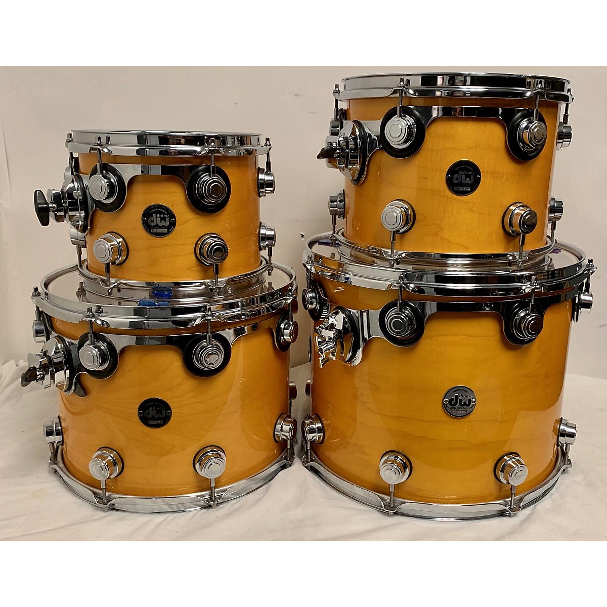 Used DW Collector's Series Drum Kit Aztec Gold | Guitar Center