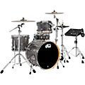DWe Collector's Series DrumLink 4-Piece Acoustic-Electronic Drum Set with V71 Sound Module - Black Galaxy Finish Ply