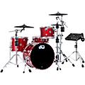 DWe Collector's Series DrumLink 4-Piece Acoustic-Electronic Drum Set with WT-10 Triggers and... Black Cherry Metallic Lacquer