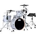 DWe Collector's Series DrumLink 4-Piece Acoustic-Electronic Drum Set with WT-10 Triggers and V71... Diamond Nebula Finish Ply