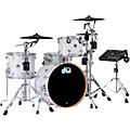DWe Collector's Series DrumLink 4-Piece Acoustic-Electronic Drum Set with WT-10 Triggers and V71 S... White Marine Finish Ply