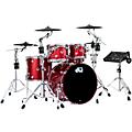 DWe Collector's Series DrumLink 5-Piece Acoustic-Electronic Drum Set with WT-10 Triggers and... Black Cherry Metallic Lacquer