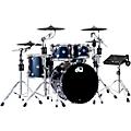 DWe Collector's Series DrumLink 5-Piece Acoustic-Electronic Drum Set with WT-10 Triggers an... Midnight Blue Metallic Lacquer