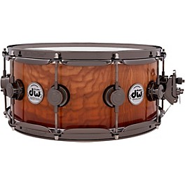 DW Collectors Series SSC Maple Exotic Snare Drum with Black Nickel Hardware