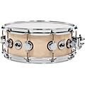 DW Collector's Series Satin Oil Snare Drum Natural with Chrome Hardware14x5.5