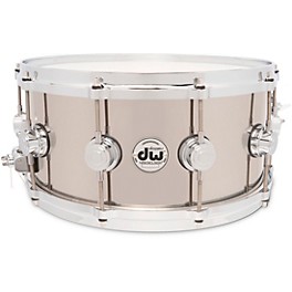 DW Collectors Series Stainless Steel Snare Drum With Die Cast Hoops