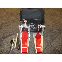 Used DW Colorboard Machined Chain Drive Double Bass Drum Pedal