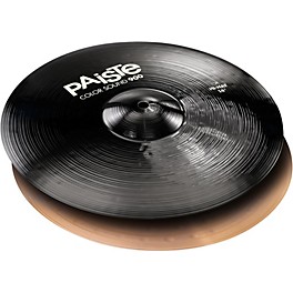 Blemished Paiste Colorsound 900 Hi Hat Cymbal Black Level 2 14 in., Pair 197881068431