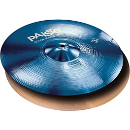 Paiste Colorsound 900 Hi Hat Cymbal Blue 14 in. Top