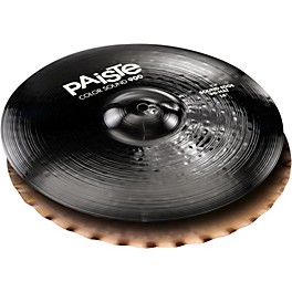 Paiste Colorsound 900 Sound Edge Hi Hat Cymbal Black 14 in. Bottom