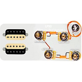 920d Custom Combo Kit for Les Paul With Uncovered Roughneck Humbuckers and LP-JP Wiring Harness