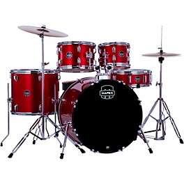 Mapex Comet 5-Piece Complete Drum Kit With 22" Bass Drum Infra Red