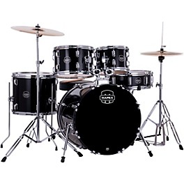 Mapex Comet 5-Piece Drum Kit With 20" Bass Drum Dark Black