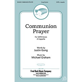 Fred Bock Music Communion Prayer SATB a cappella composed by Michael Graham