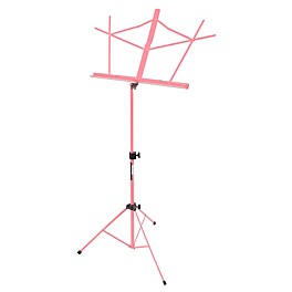 Open Box On-Stage Compact Sheet Music Stand Level 1 Pink