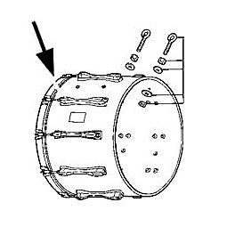 Pearl Competitor Series Bass Drum Hoops