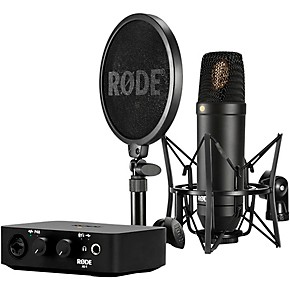 Rode Microphones Complete Studio Kit with NT1 Microphone and AI-1 Interface