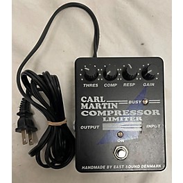 Used Carl Martin Compressor/Limiter Effect Pedal