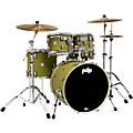 PDP by DW Concept Maple 5-Piece Shell Pack with Chrome Hardware Satin Olive