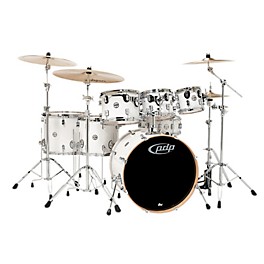 Open Box PDP by DW Concept Maple 7-Piece Shell Pack Level 1 Pearlescent White