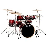 Concept Maple 7-Piece Shell Pack Red To Black Fade