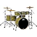 PDP by DW Concept Maple 7-Piece Shell Pack With Chrome Hardware Satin Olive