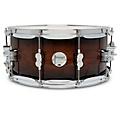 PDP by DW Concept Maple Exotic Snare Drum 14 x 6.5 in. Walnut to Charcoal Burst