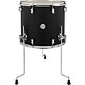 PDP by DW Concept Maple Floor Tom with Chrome Hardware 18 x 16 in. Carbon Fiber