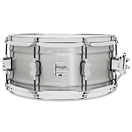 PDP by DW Concept Series 1.2mm Natural Satin Brushed Aluminum Snare Drum