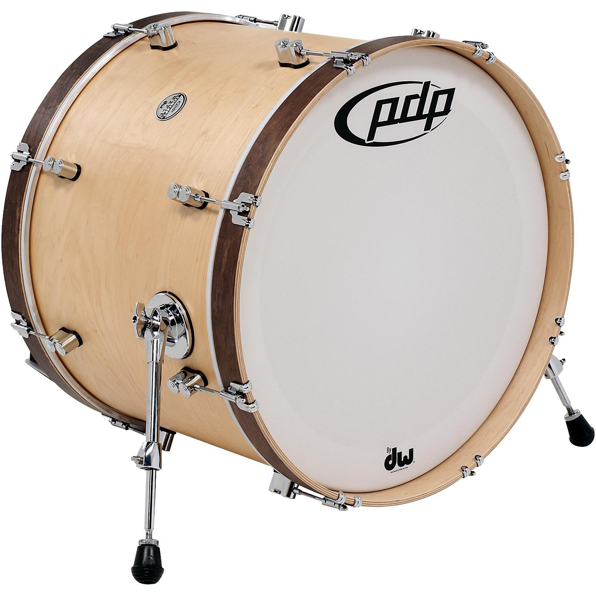 PDP by DW Concept Series Classic Wood Hoop Bass Drum 22 x 16 in