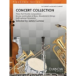 Curnow Music Concert Collection (Grade 1.5) (Bb Clarinet and Bb Bass Clarinet) Concert Band Level 1.5 by Various