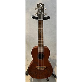 Used Luna Concert Tattoo Ukulele