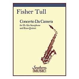 Southern Concerto Da Camera (Brass Quintet with Alto Sax) Southern Music Series by Fisher Tull