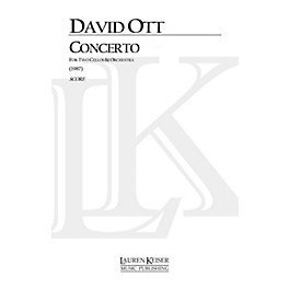 Lauren Keiser Music Publishing Concerto for Two Cellos and Orchestra LKM Music Series Composed by David Ott