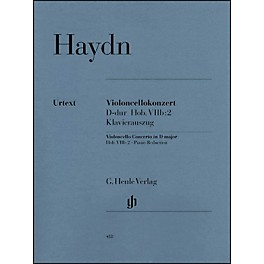 G. Henle Verlag Concerto for Violoncello and Orchestra D Major Hob.VIIb:2 By Haydn