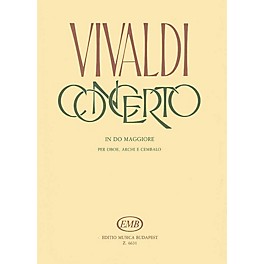 Editio Musica Budapest Concerto in C Major for Oboe, Strings, and Continuo, RV 451 EMB Series by Antonio Vivaldi