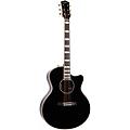 Godin Connaisseur Rosewood Mini Jumbo Acoustic-Electric Guitar Black