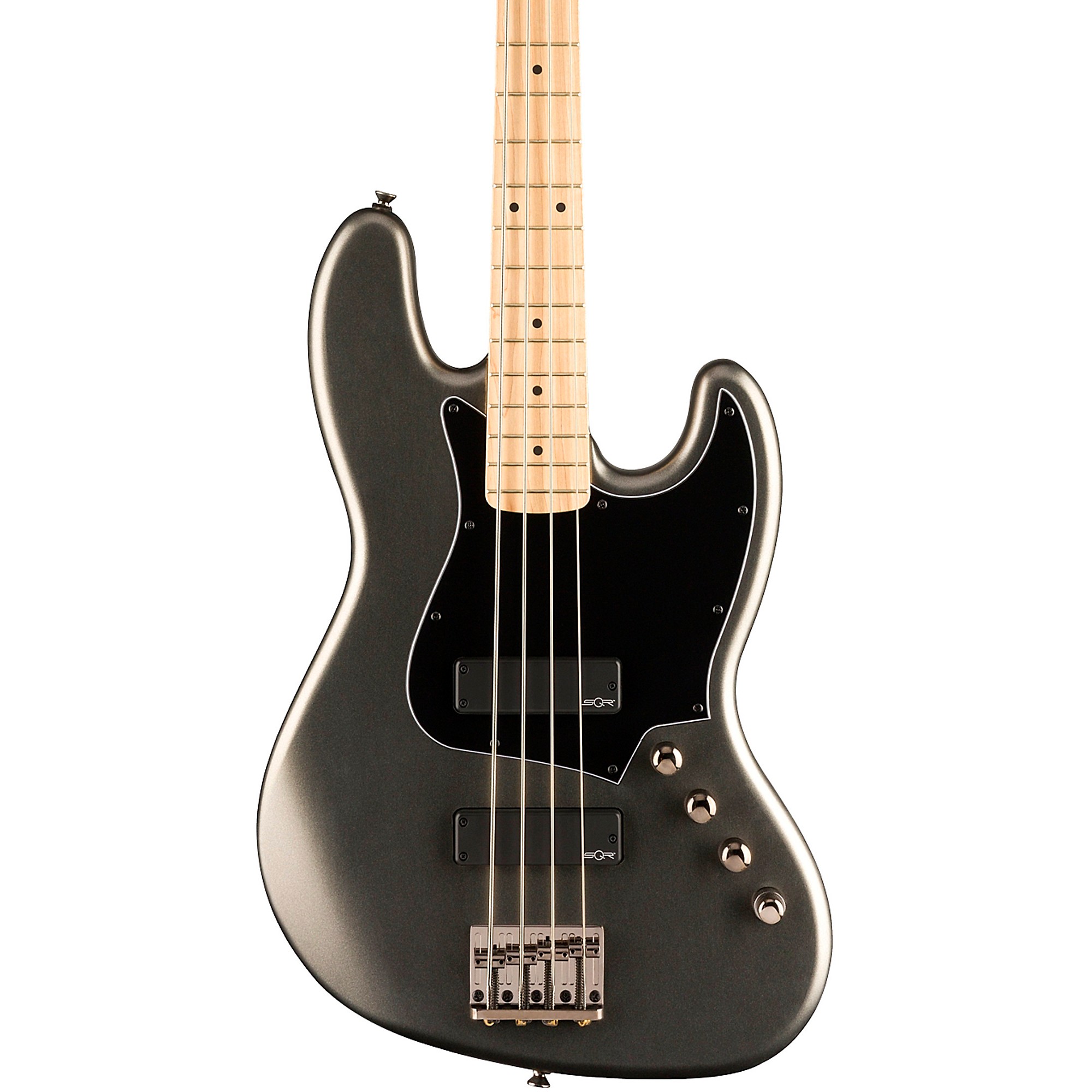 Squier Contemporary Active Jazz Bass Hh Limited Edition Satin Graphite Metallic Guitar Center